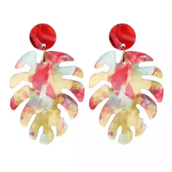 🔴𝟱/$𝟭𝟱🔴𝗖𝗟𝗘𝗔𝗥𝗔𝗡𝗖𝗘 Palm Earrings NEW - Picture 6 of 10